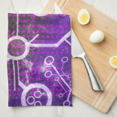 デジタル宇宙 キッチンタオル (四つ折り)