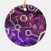 デジタル宇宙 セラミックオーナメント (裏面)