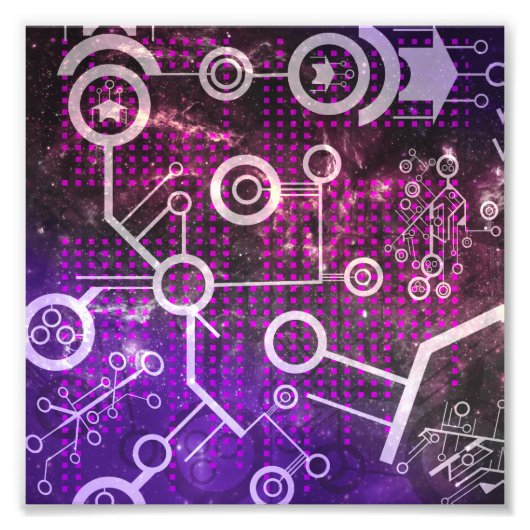 デジタル宇宙 フォトプリント            (正面)