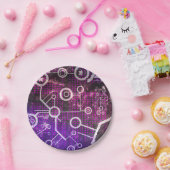 デジタル宇宙 ペーパープレート (パーティー)