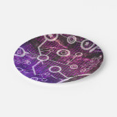 デジタル宇宙 ペーパープレート (アングル)