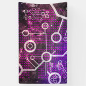 デジタル宇宙 横断幕 (縦)