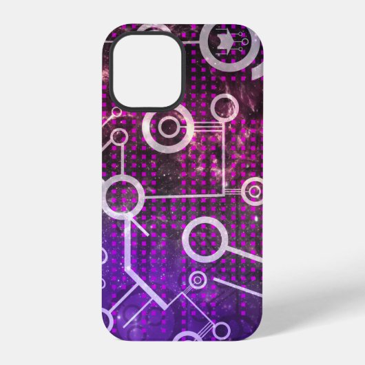 デジタル宇宙 iPhoneケース (裏面)