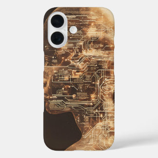 デジタル意識 iPhone 16ケース