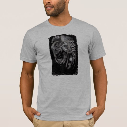 デジタル成長 Tシャツ (正面)