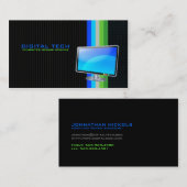 デジタル技術TV名刺 名刺 (正面/裏面)