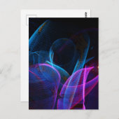 デジタル抽象芸術はがき1 ポストカード (正面/裏面)