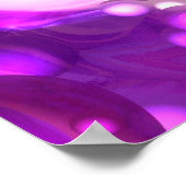 デジタル抽象芸術アートポスタープリント ポスター (角)