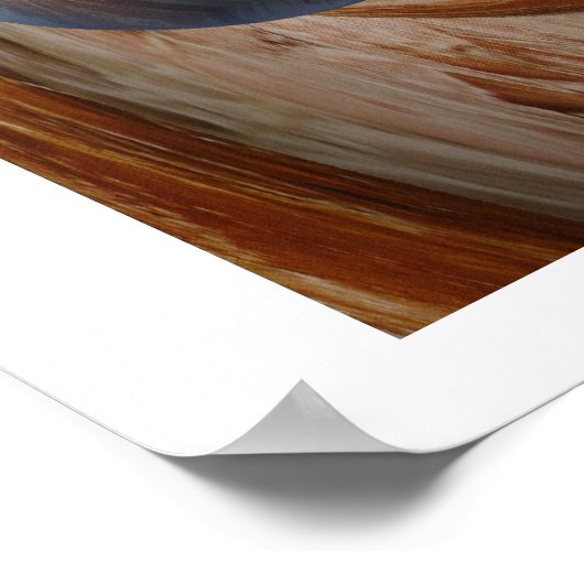 デジタル抽象芸術スフェアプリントポスター ポスター (角)