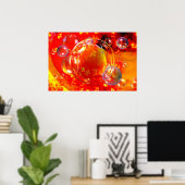 デジタル抽象芸術絵画のアートプリントモダンポスター ポスター (ホームオフィス)