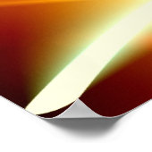 デジタル抽象芸術 – コンピュータアートモダン ポスター (角)