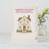 デジタル新しいホームおめでとうカード シーズンカード (スタンド正面)