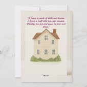 デジタル新しいホームおめでとうカード シーズンカード (裏面)