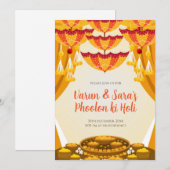 デジタル時代のマヨウンがハルディに招待状を贈る 招待状 (正面/裏面)