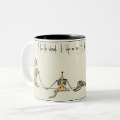 デジタル時代の愛 ツートーンマグカップ (正面左)