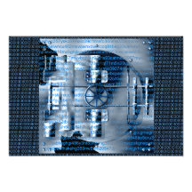 デジタル暗号化ポスター