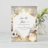 デジタル植物石結婚工の瓶 セーブザデート (スタンド正面)