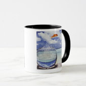 デジタル構成 マグカップ (正面右)