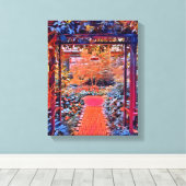 デジタル混合メディア拡張キャンバス印刷 キャンバスプリント (インサイチュ (ウッドフロア))