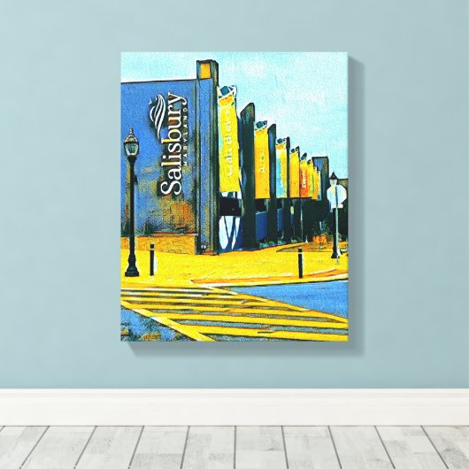 デジタル混合メディア拡張キャンバス印刷 キャンバスプリント (インサイチュ (ウッドフロア))