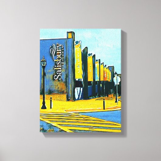 デジタル混合メディア拡張キャンバス印刷 キャンバスプリント (正面)