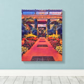 デジタル混合メディア拡張キャンバス印刷 キャンバスプリント (インサイチュ (ウッドフロア))