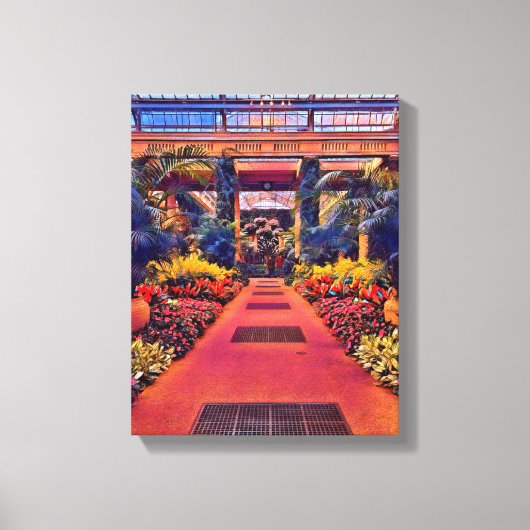 デジタル混合メディア拡張キャンバス印刷 キャンバスプリント (正面)