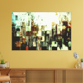 デジタル減衰 キャンバスプリント (インサイチュ (リビング))