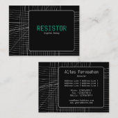 デジタル減衰 名刺 (正面/裏面)