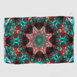 デジタル画像のメダリオン ゴルフタオル