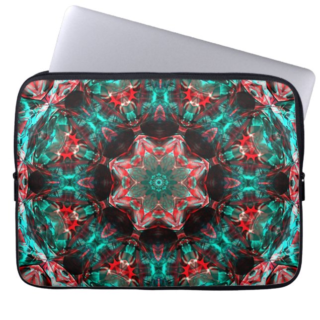 デジタル画像のメダリオン ラップトップスリーブ (正面)
