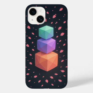 デジタル禅ガーデン – 未来的なCalm iPhoneケース Case-Mate iPhone 14ケース