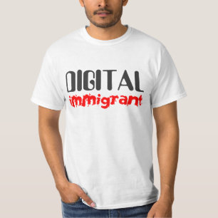 デジタル移民のTシャツ Tシャツ