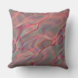 デジタル粒子の粗いロッキーサテン、桃または生きているサンゴ クッション