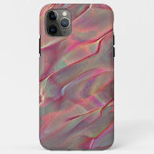 デジタル粒子の粗いロッキーサテン、桃または生きているサンゴ Case-Mate iPhoneケース (裏面)