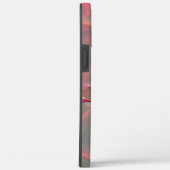 デジタル粒子の粗いロッキーサテン、桃または生きているサンゴ Case-Mate iPhoneケース (裏面 / 右)