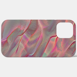 デジタル粒子の粗いロッキーサテン、桃または生きているサンゴ iPhone 12 PRO MAX ケース