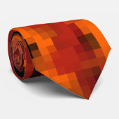 デジタル紅葉迷彩柄 ネクタイ (ロール)