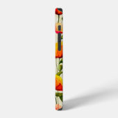 デジタル紙のコピーパターン iPhoneケース (左側面)
