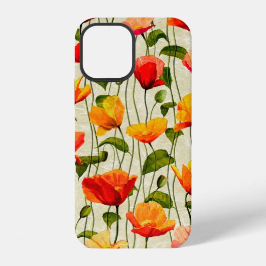 デジタル紙のコピーパターン iPhoneケース (裏面)