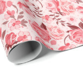 デジタル紙の背景ヴィンテージ ラッピングペーパー (ロールコーナー)