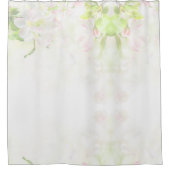 デジタル紙パターン シャワーカーテン (正面)