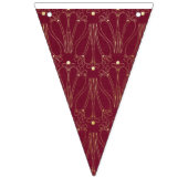 デジタル紙パターン バンティングフラッグ (第1の旗)