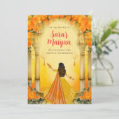 デジタル結婚式招待状 マイワン ハルディ 招待状 (スタンド正面)