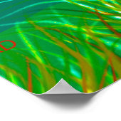 デジタル絵画の下で ポスター (角)