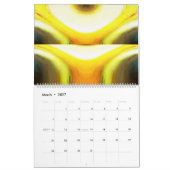 デジタル絵画コンピュータ抽象芸術 カレンダー (3月 2027)