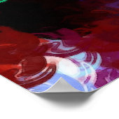 デジタル絵画抽象芸術プリントポスター ポスター (角)