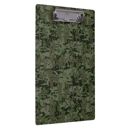 デジタル緑の迷彩柄のトーラスの(占星術の)十二宮図の記号 クリップボード (右)