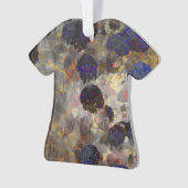 デジタル背景フローラ/花柄 オーナメント (正面)