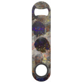 デジタル背景フローラ/花柄 スピード栓抜き (裏面)